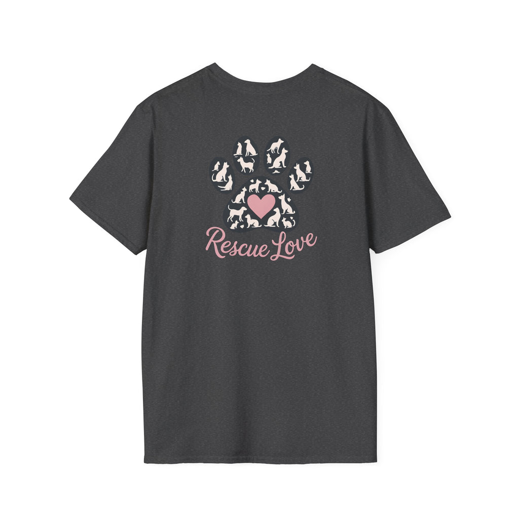 Rescue Love Paw Print T-Shirt