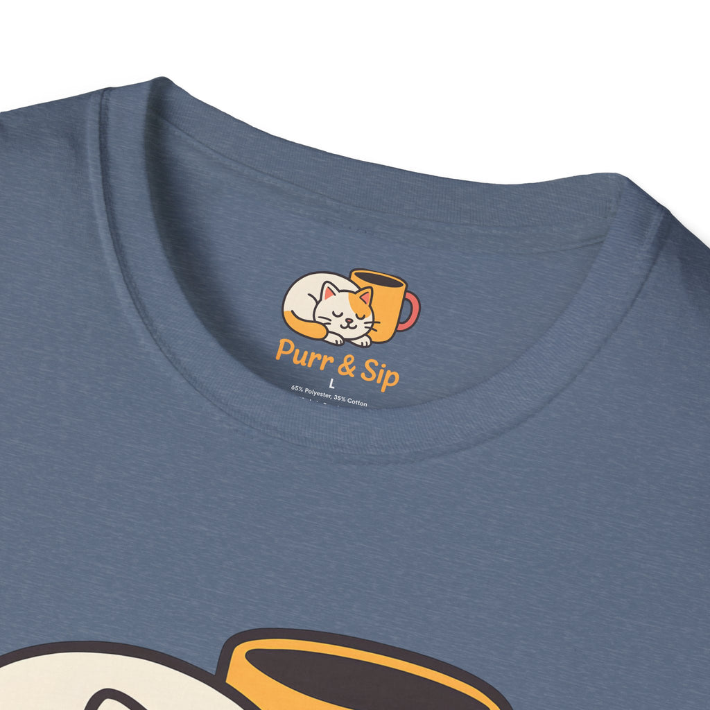 Purr and Sip Logo T-Shirt