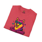 Paw-some Neon Dog T-Shirt