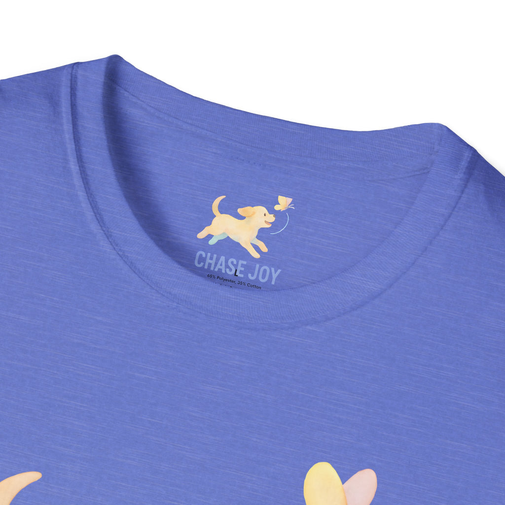 Dog Chasing Butterfly T-Shirt