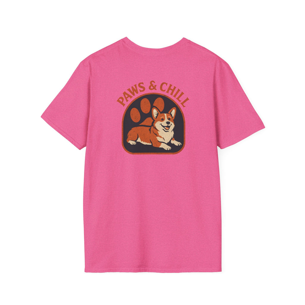 Corgi Paw Print T-Shirt