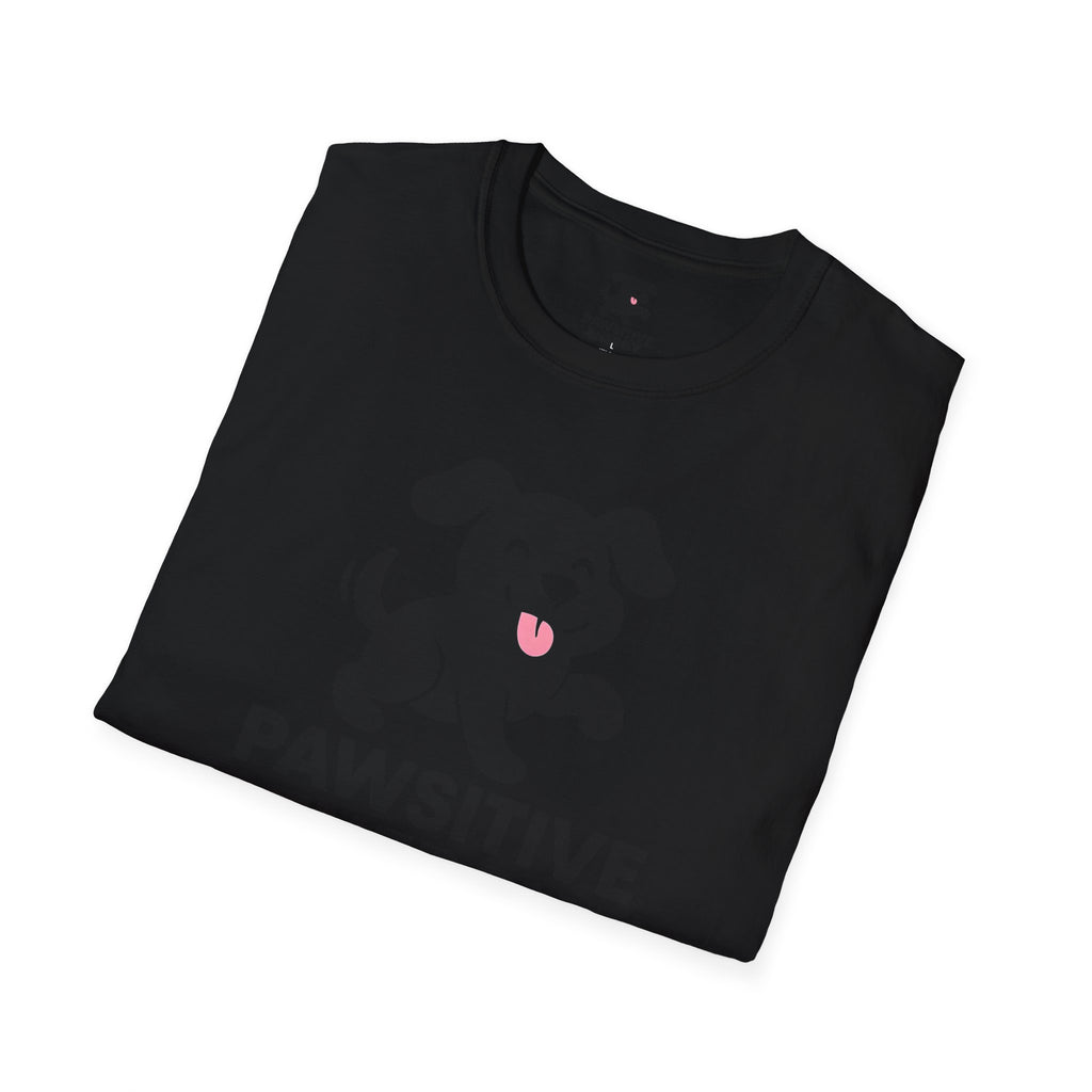 Pink curved shape T-Shirt