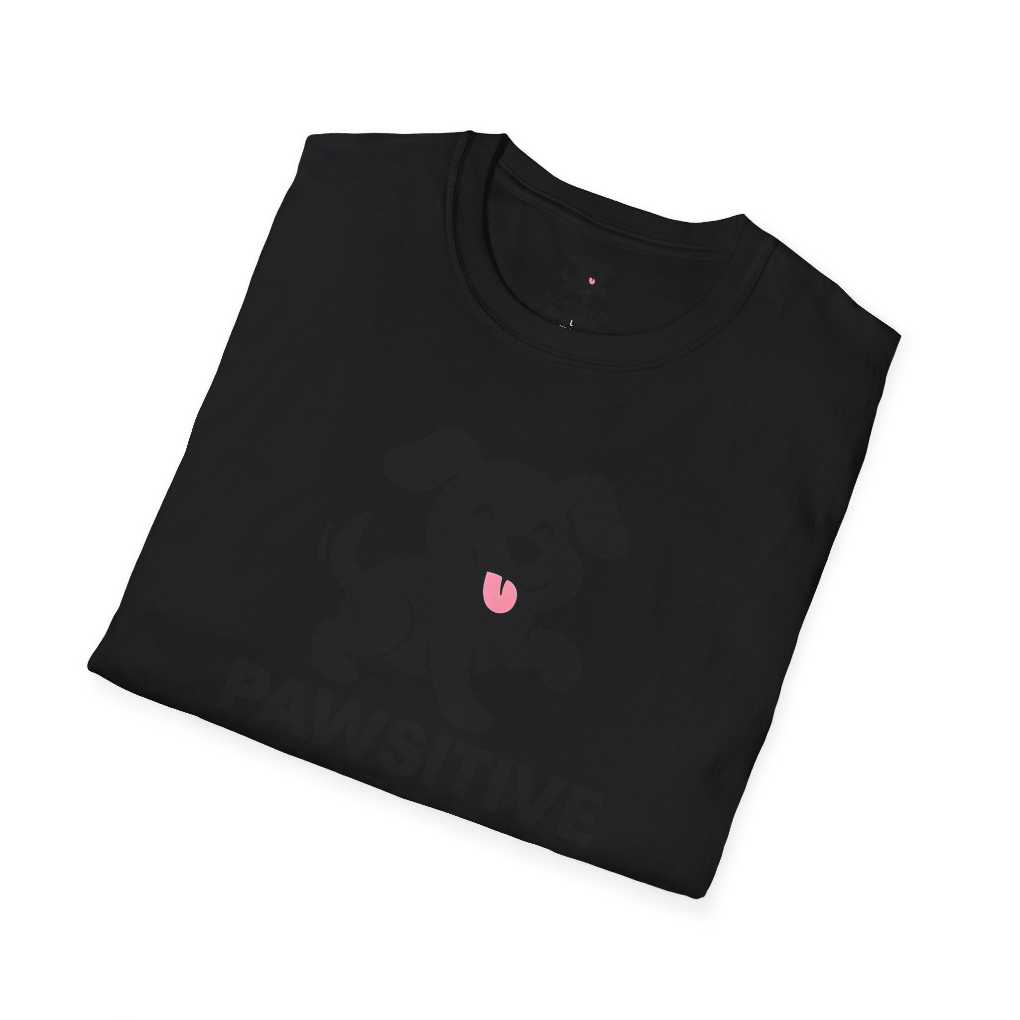 Pink curved shape T-Shirt