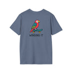 Parrot on skateboard T-Shirt