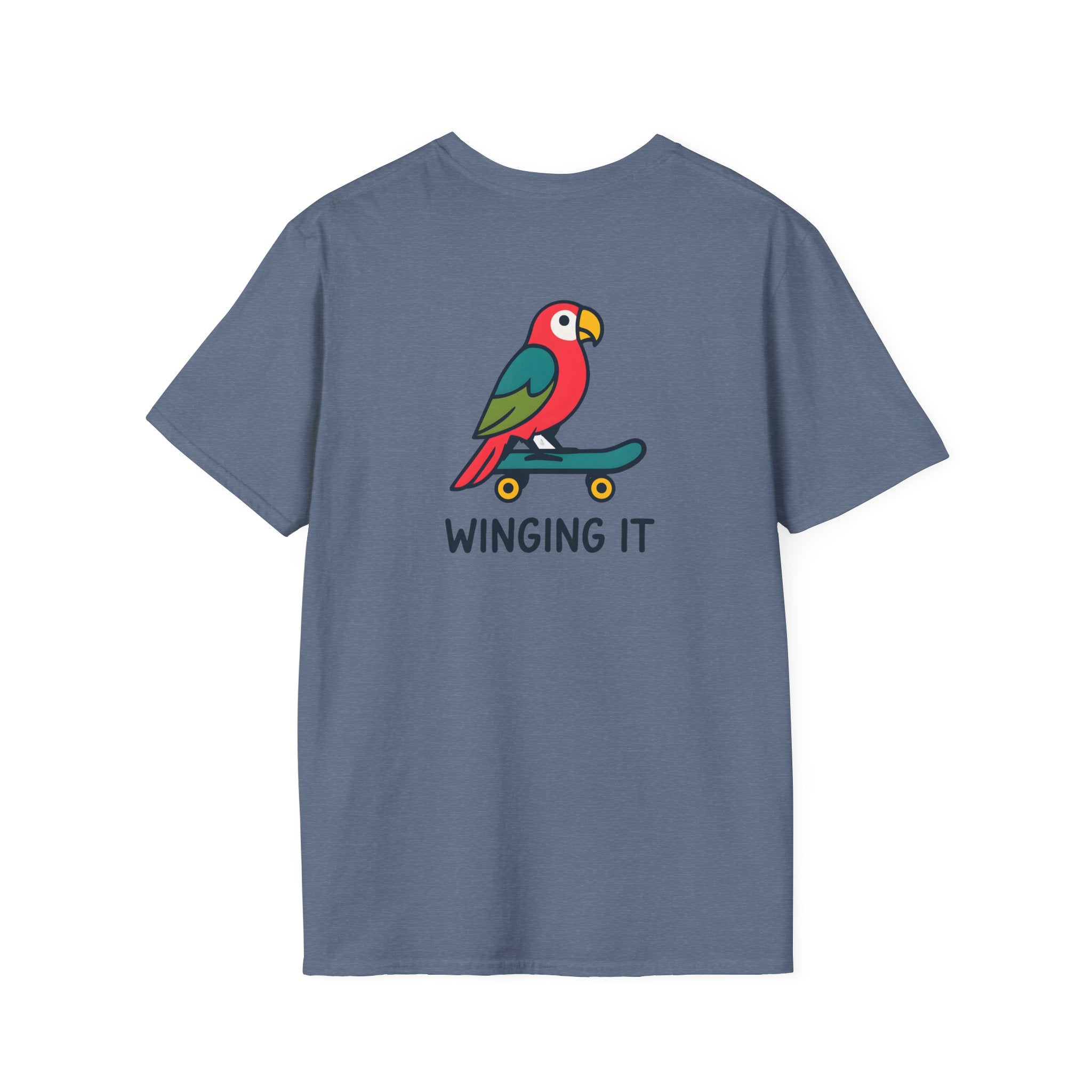 Parrot on skateboard T-Shirt