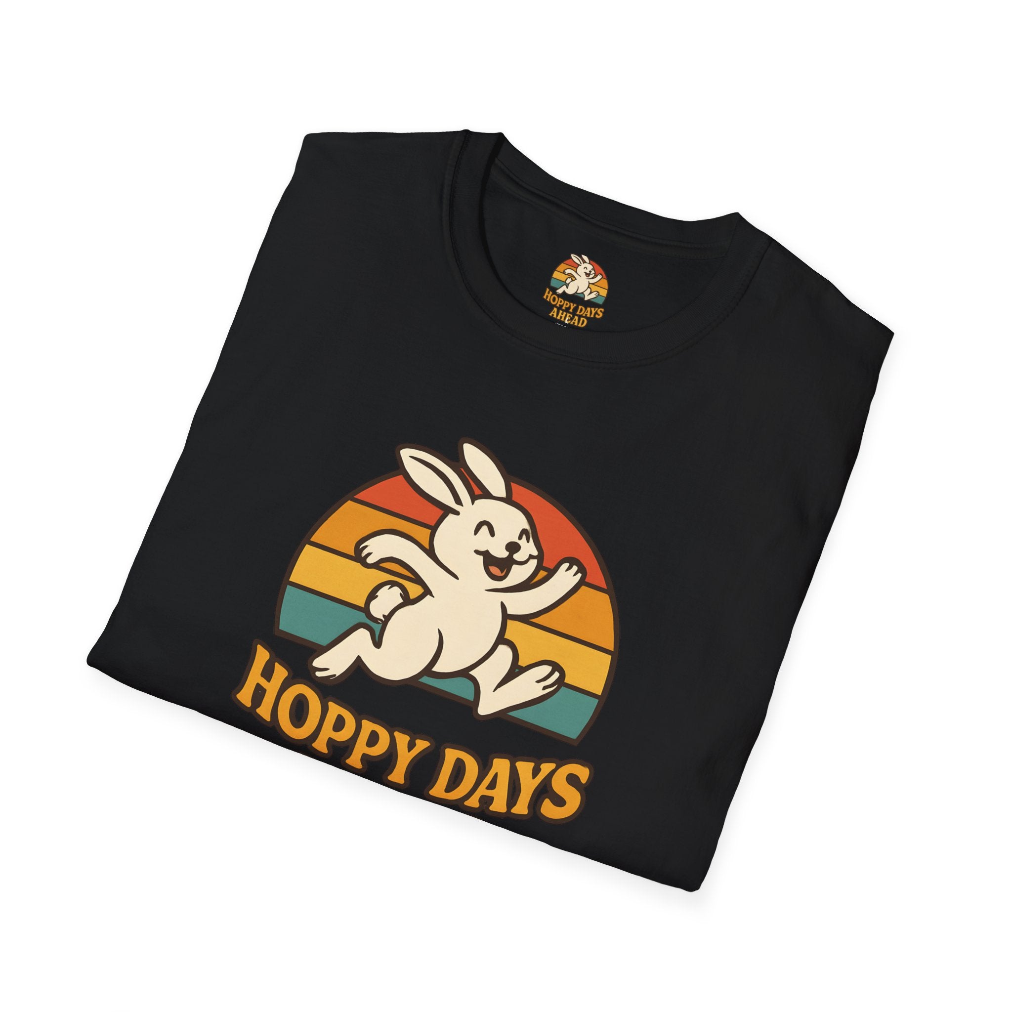 Happy Bunny Running T-Shirt