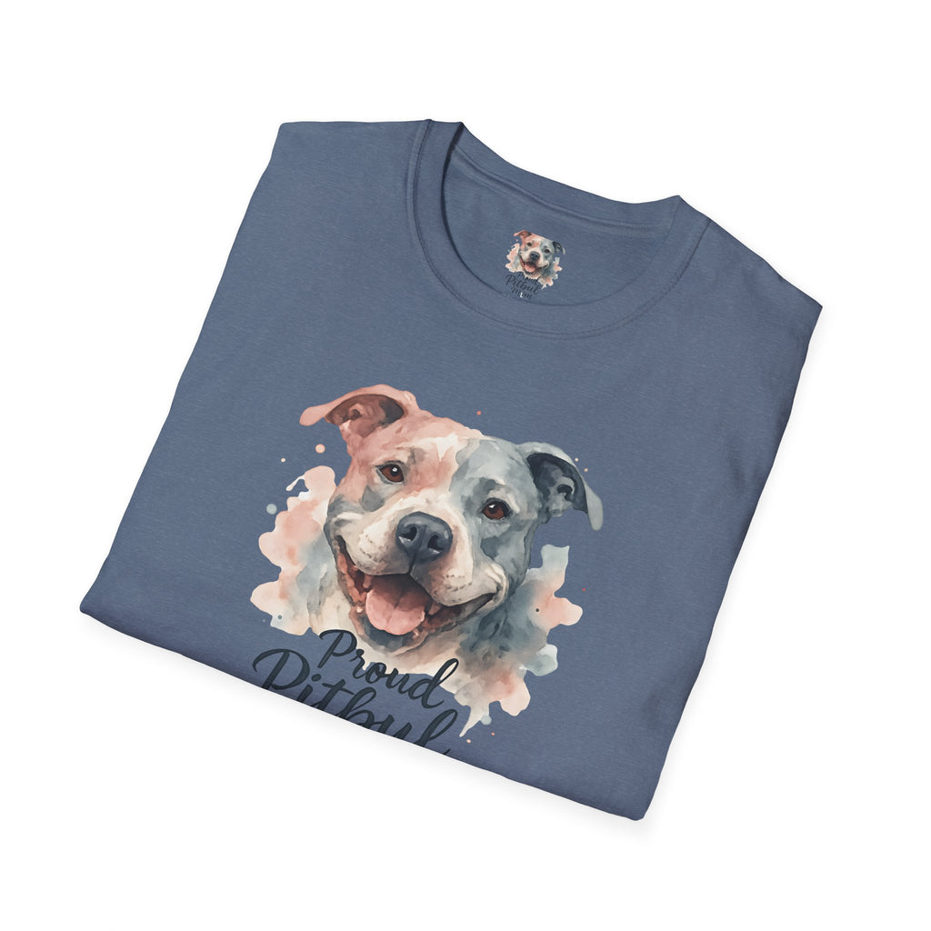 Proud Pitbull Mom T-Shirt