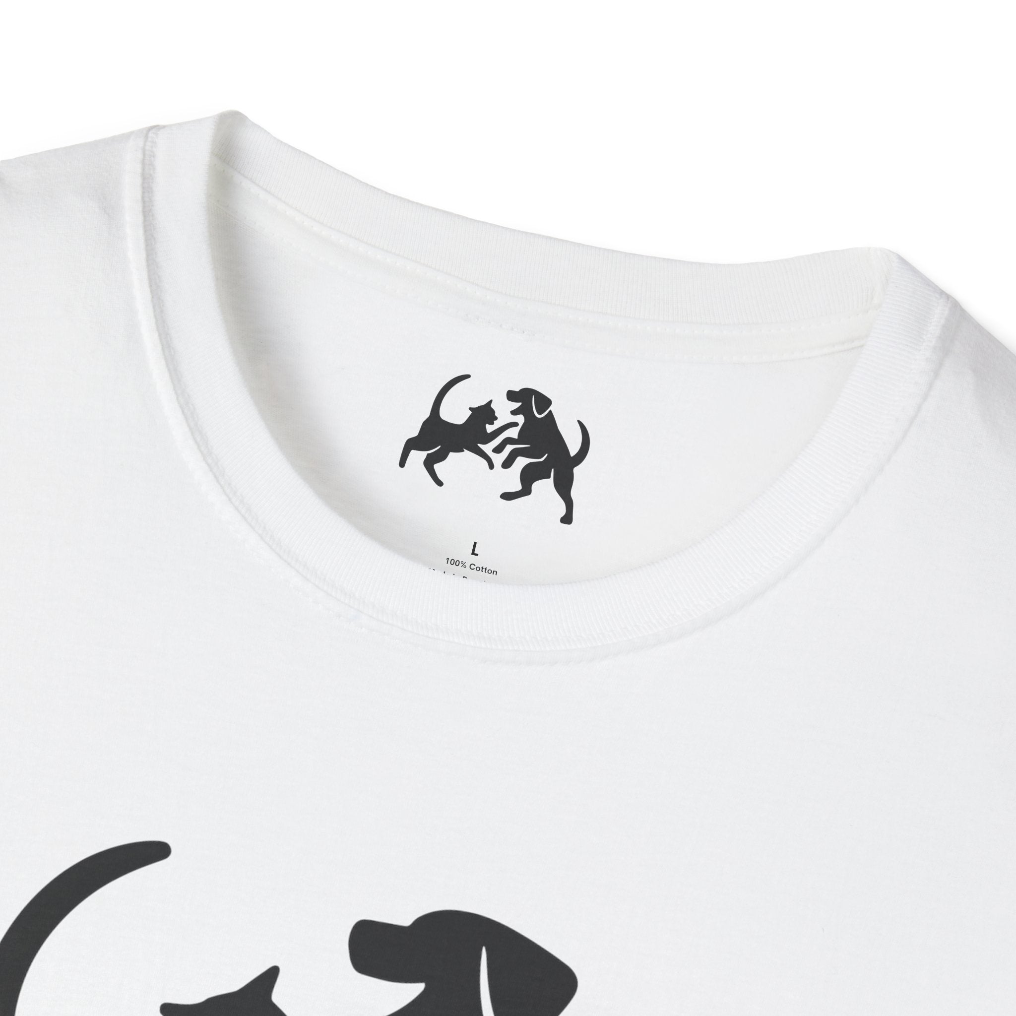 Cat and dog fight T-Shirt