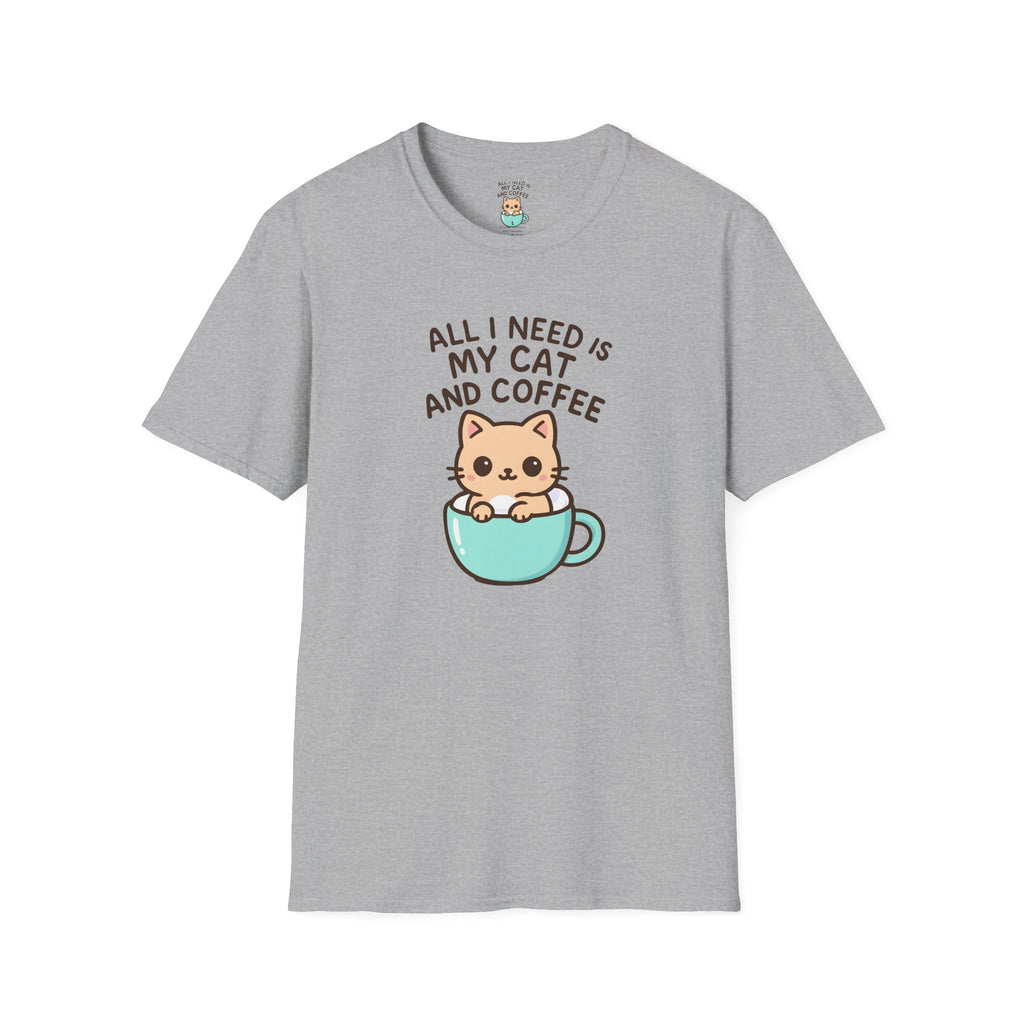 Cat in Coffee Cup T-Shirt