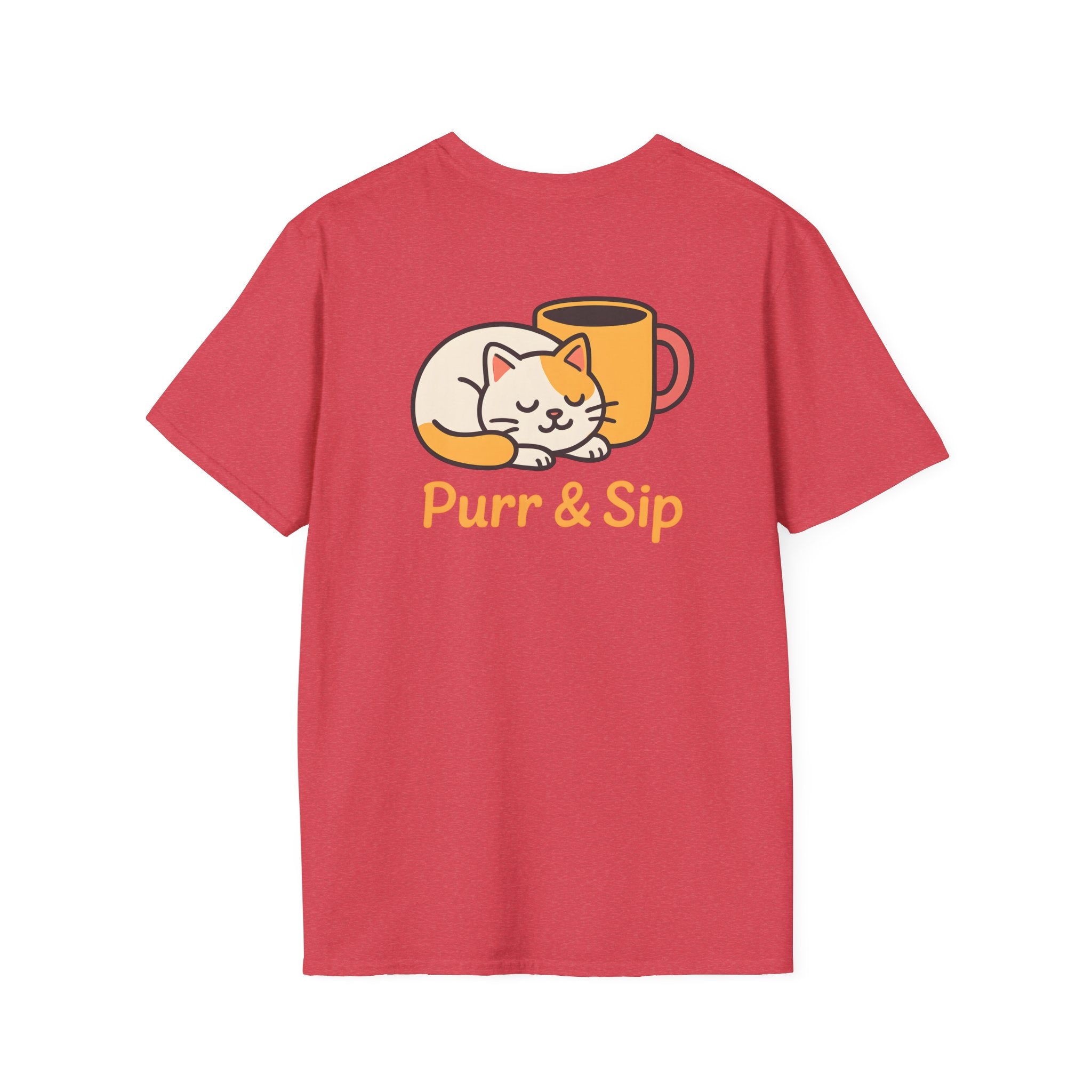 Purr and Sip Logo T-Shirt