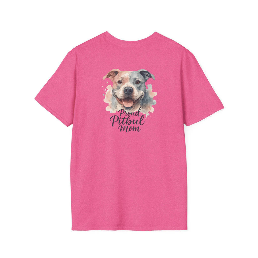 Proud Pitbull Mom T-Shirt