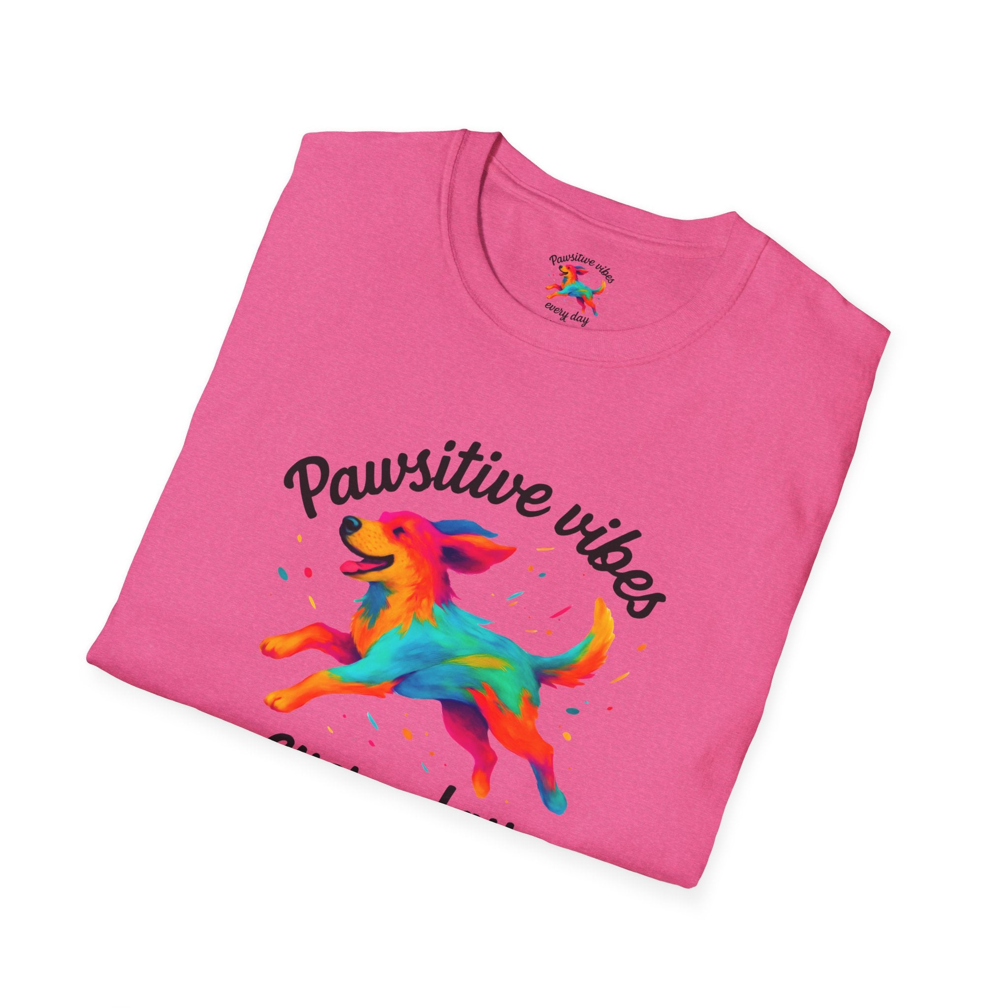 Colorful Running Dog T-Shirt