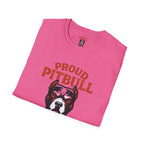 Proud Pitbull Mom T-Shirt