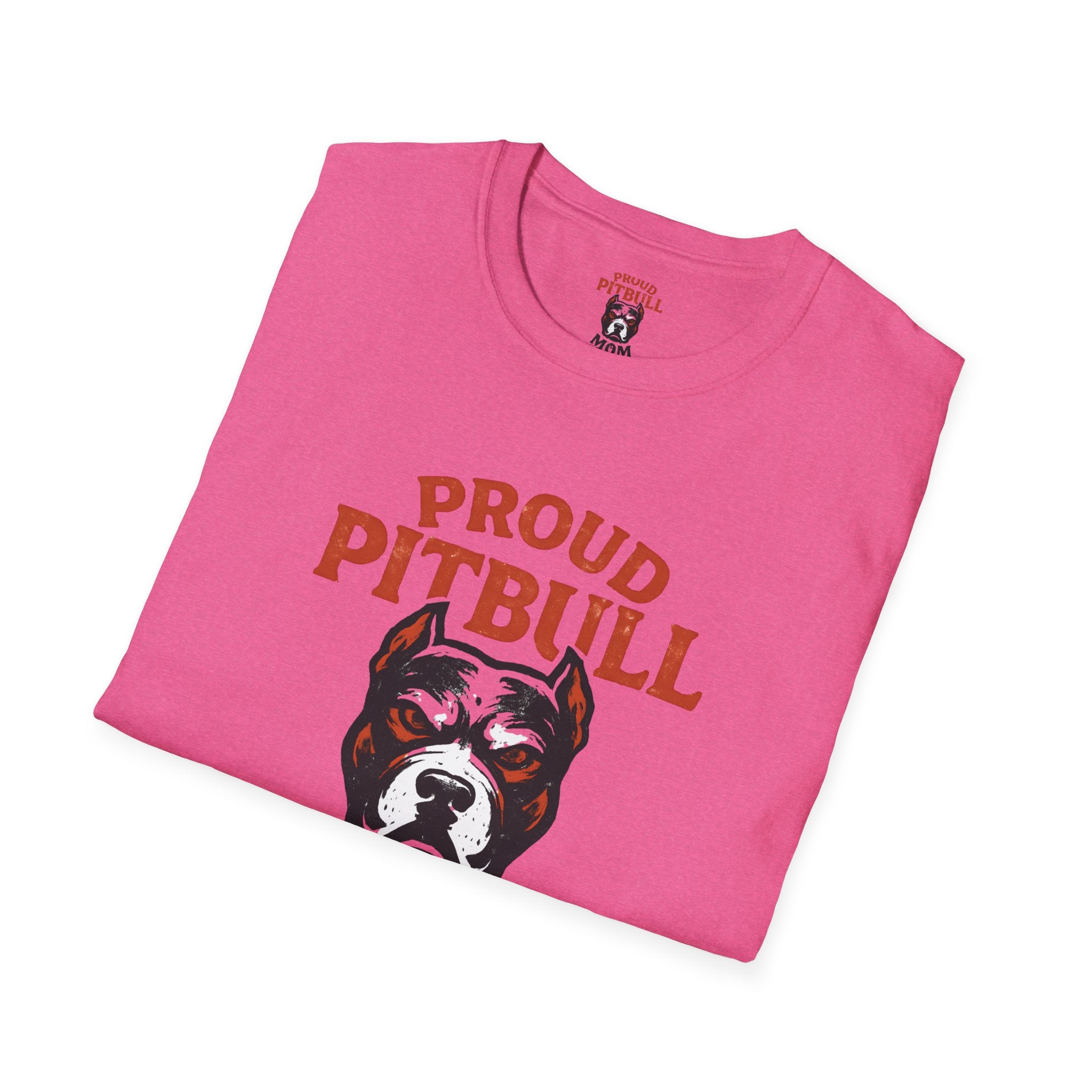 Proud Pitbull Mom T-Shirt