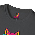 Paw-some Neon Dog T-Shirt