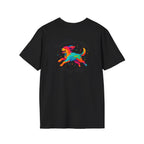 Colorful Running Dog T-Shirt