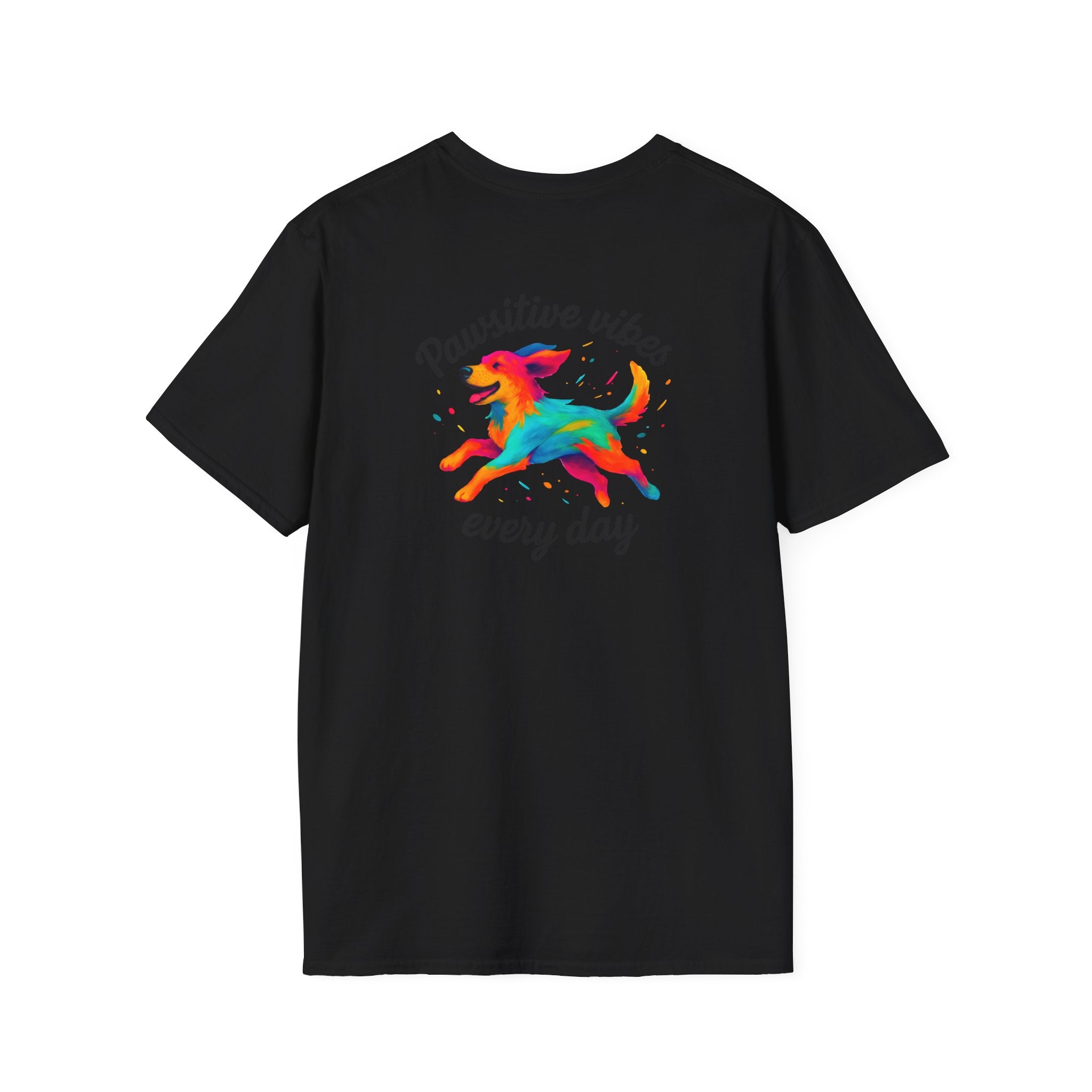 Colorful Running Dog T-Shirt