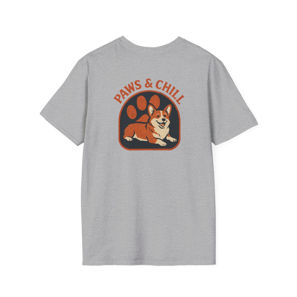 Corgi Paw Print T-Shirt