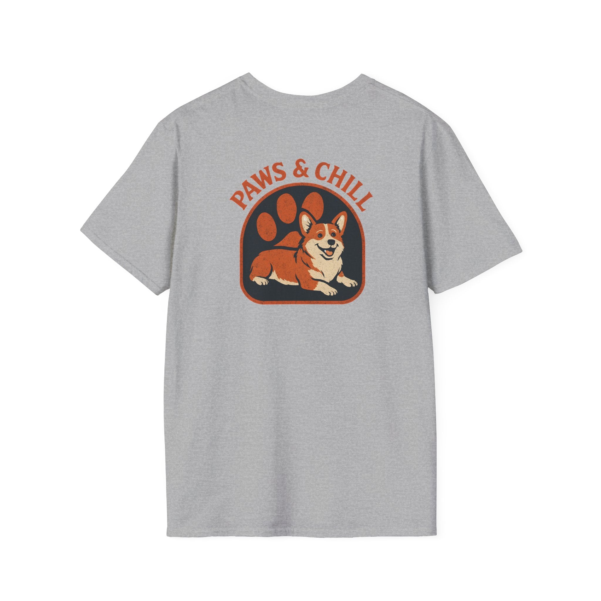 Corgi Paw Print T-Shirt