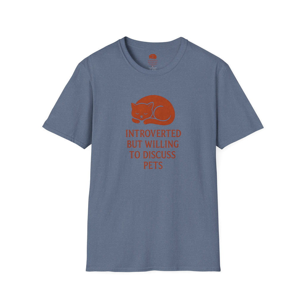 Introverted Pet Talk T-Shirt