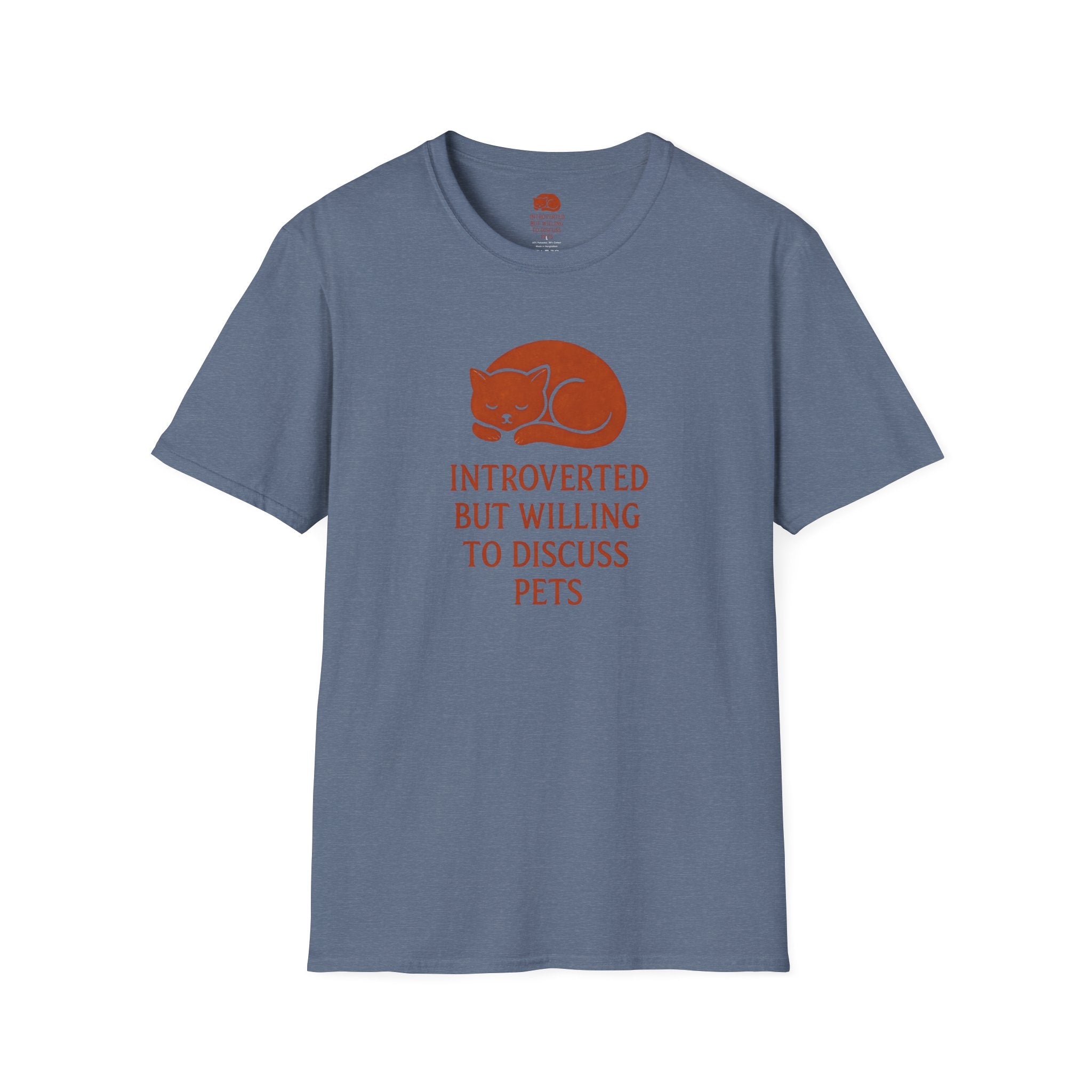 Introverted Pet Talk T-Shirt