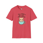 Cat in Coffee Cup T-Shirt