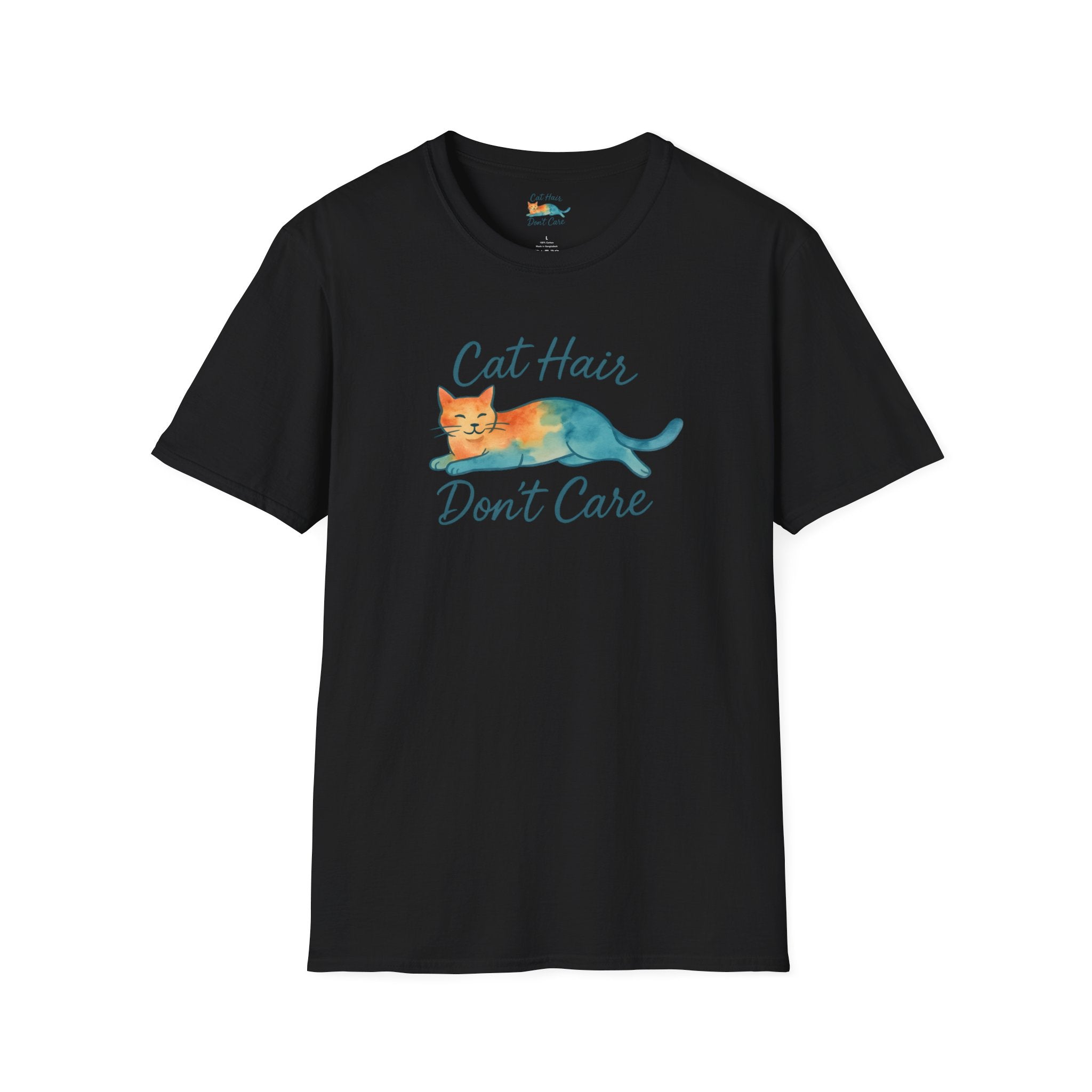 Cat Hair Don't Care T-Shirt