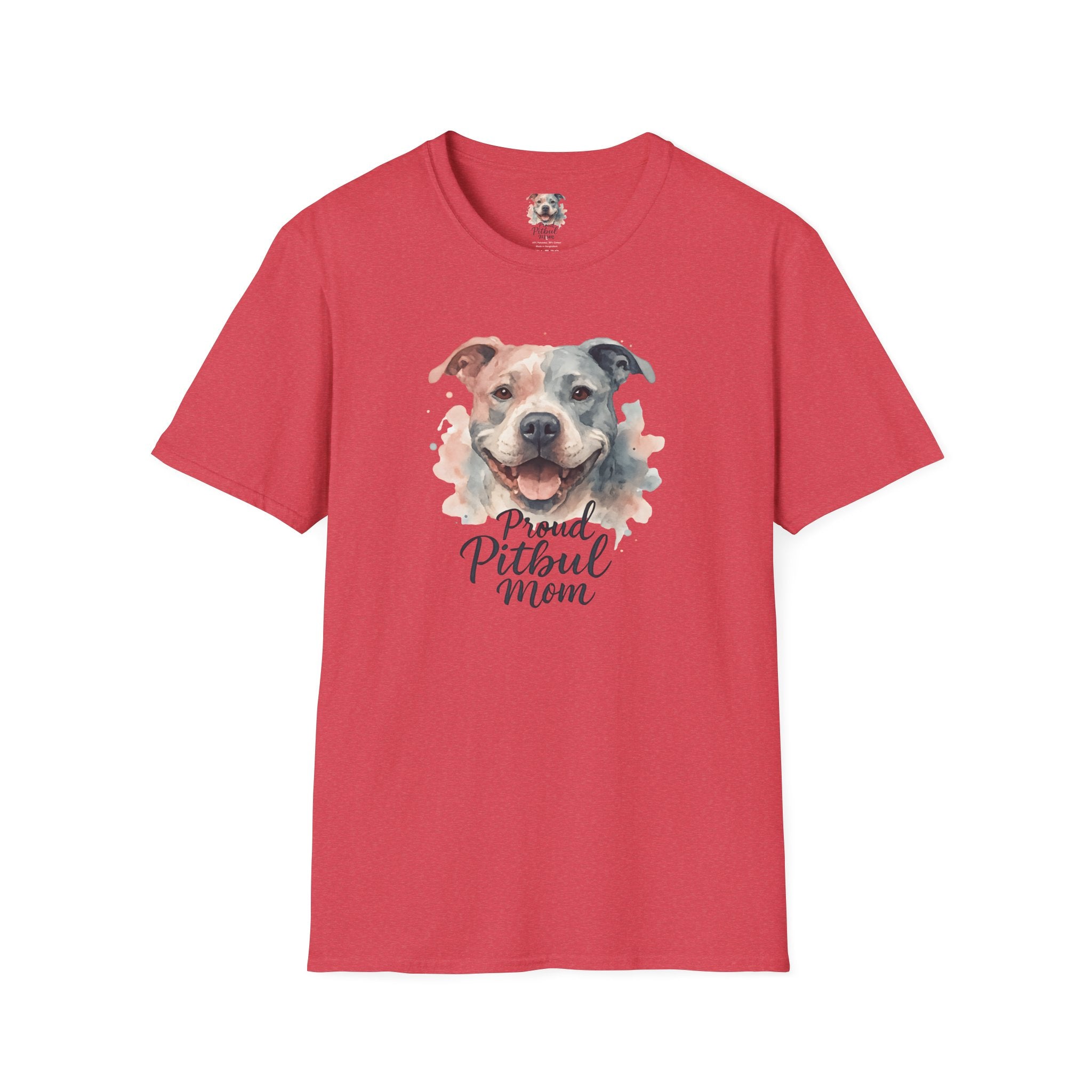 Proud Pitbull Mom T-Shirt