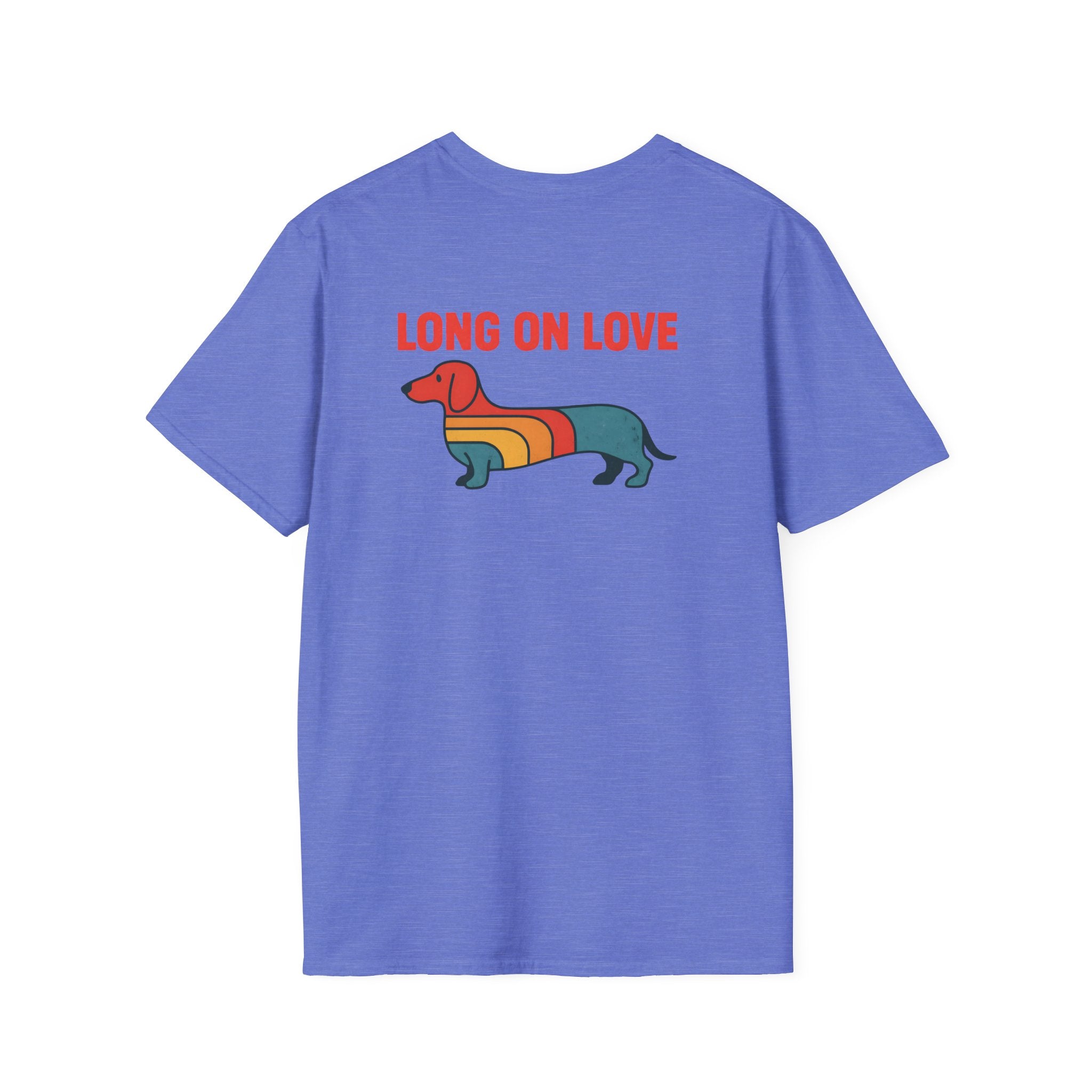 Retro Rainbow Dachshund T-Shirt