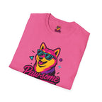Paw-some Neon Dog T-Shirt