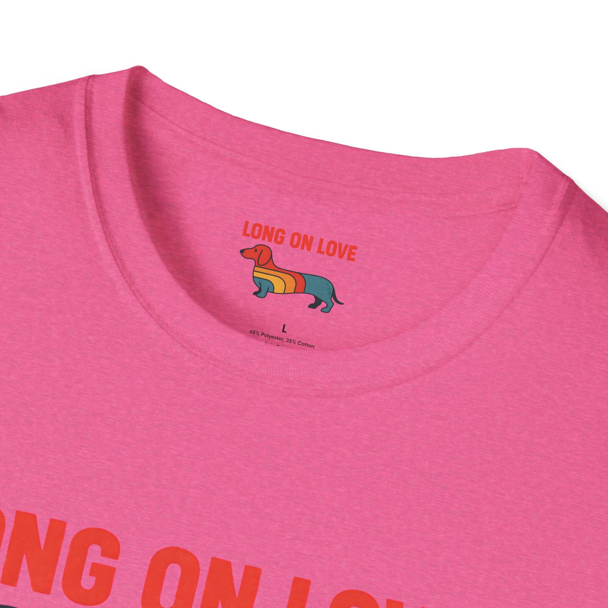 Retro Rainbow Dachshund T-Shirt