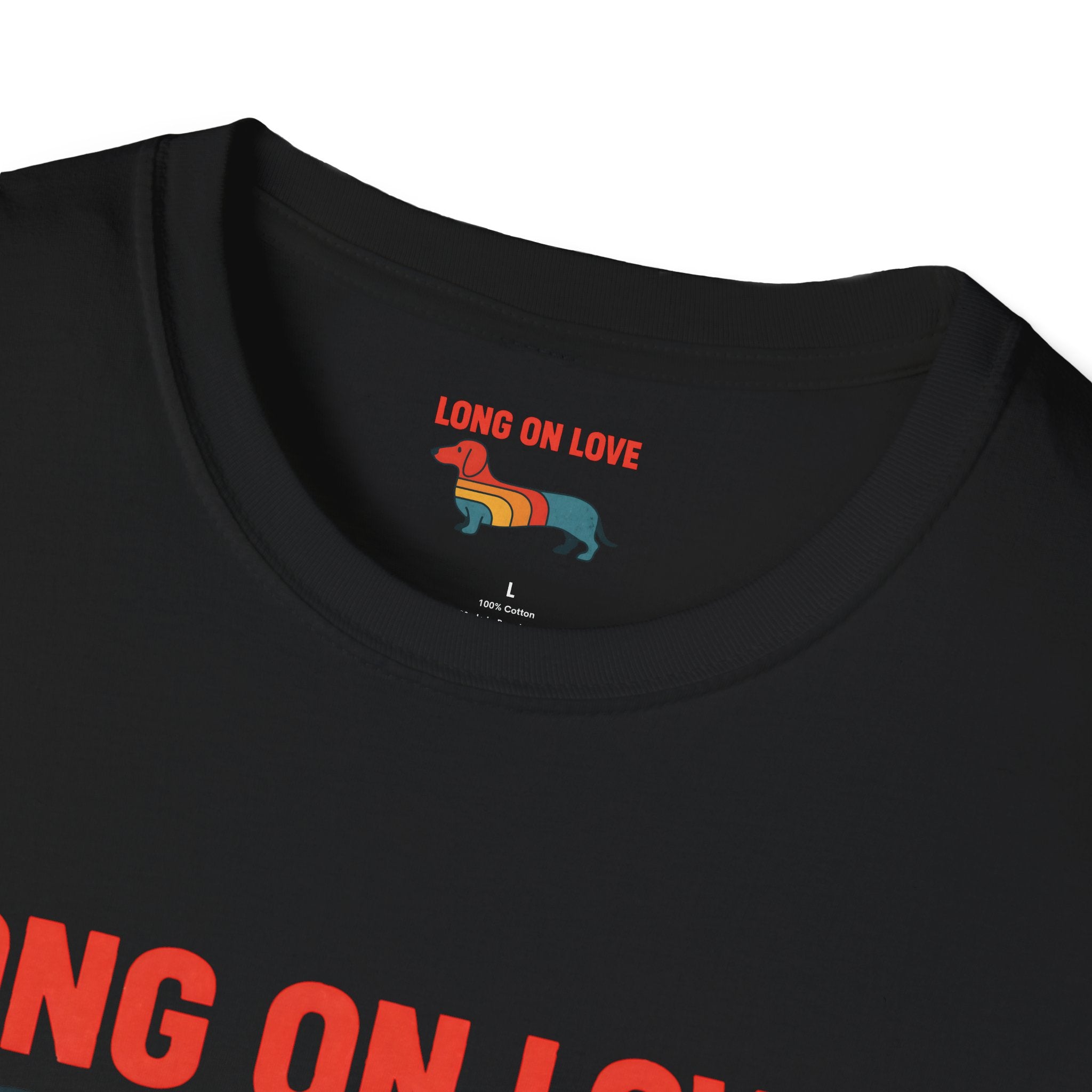 Retro Rainbow Dachshund T-Shirt