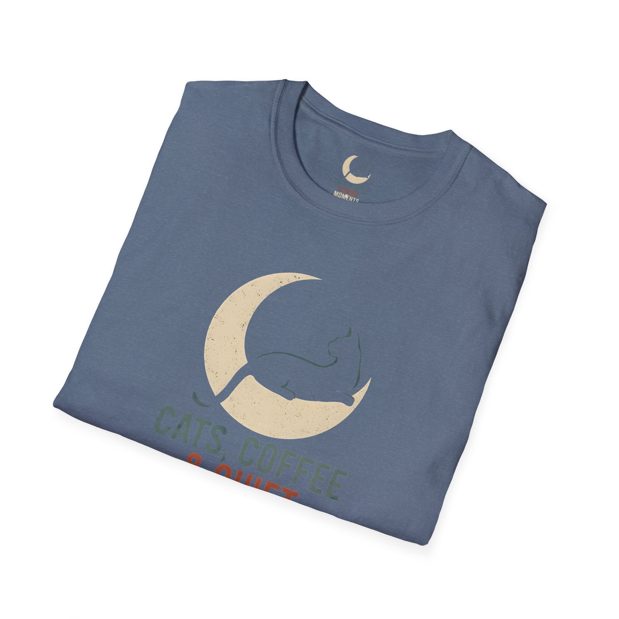 Cats Coffee Quiet Moments T-Shirt
