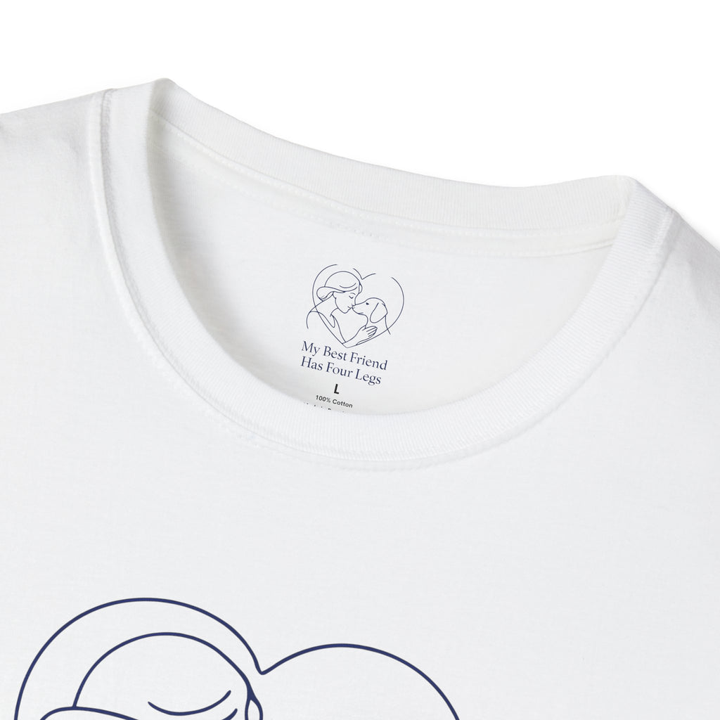 Dog and Woman Heart T-Shirt