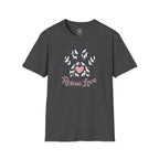 Rescue Love Paw Print T-Shirt