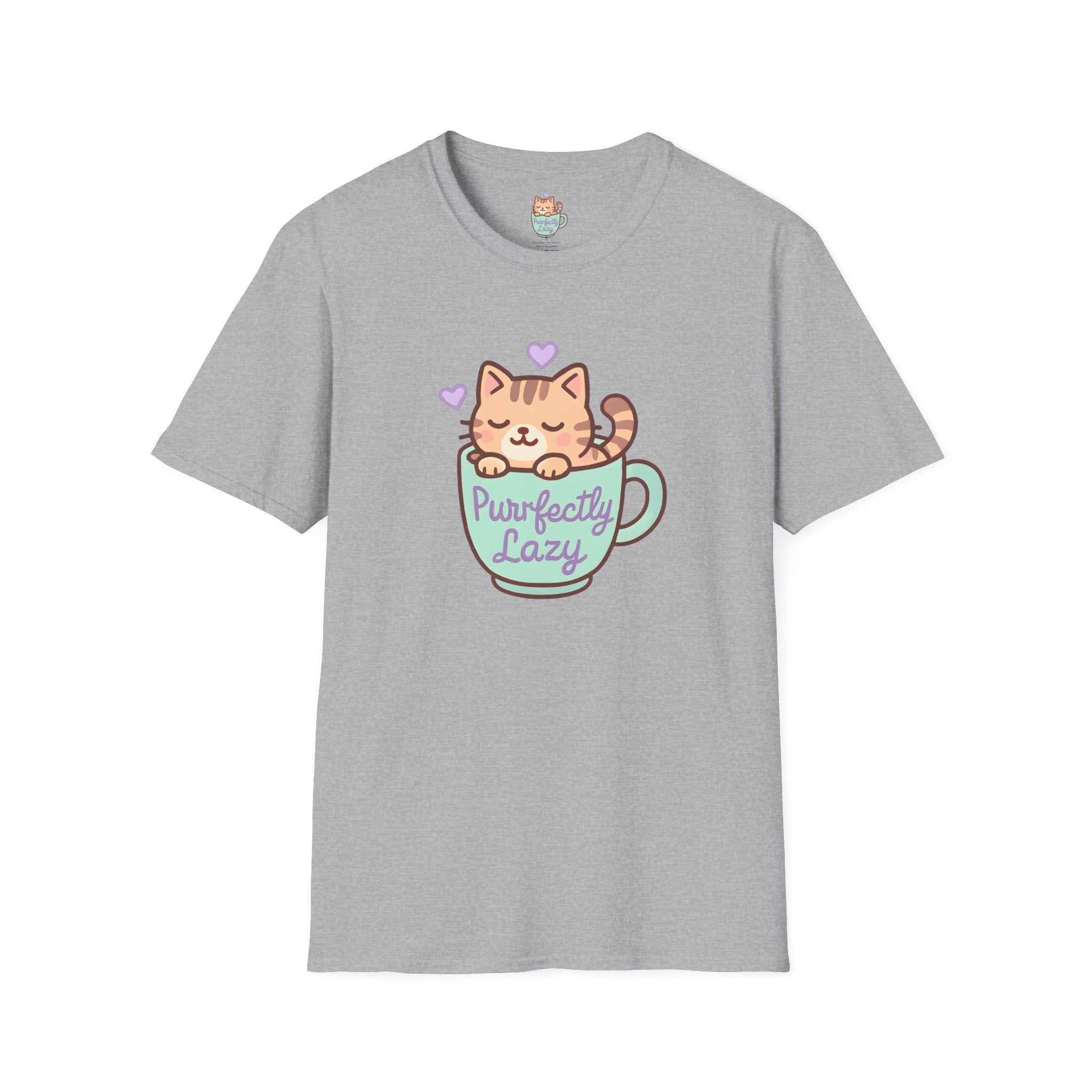 Perfectly Lazy Cat T-Shirt