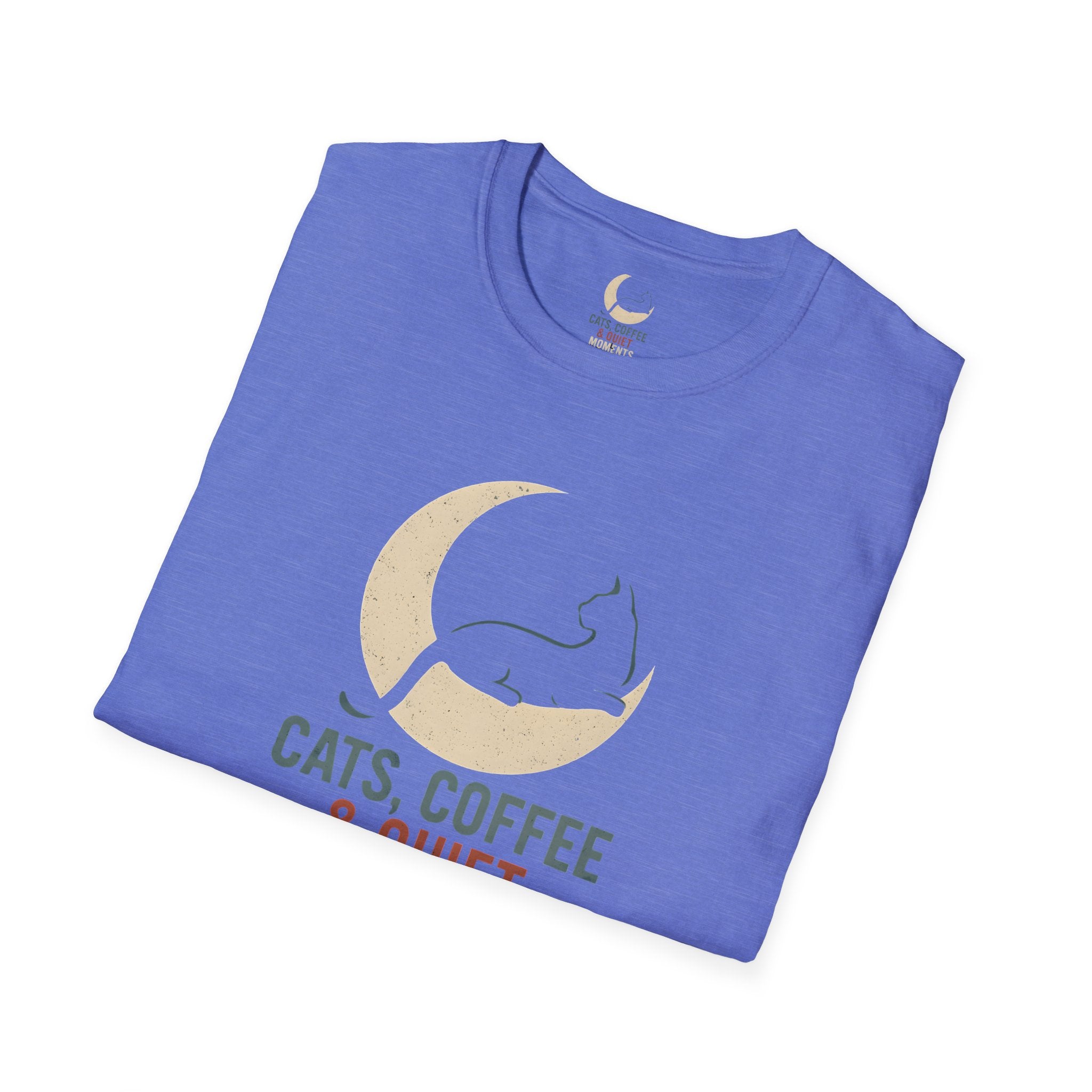 Cats Coffee Quiet Moments T-Shirt