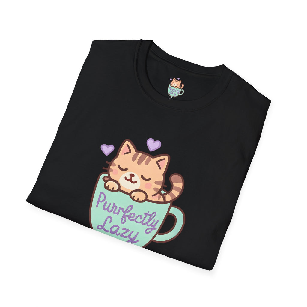 Perfectly Lazy Cat T-Shirt