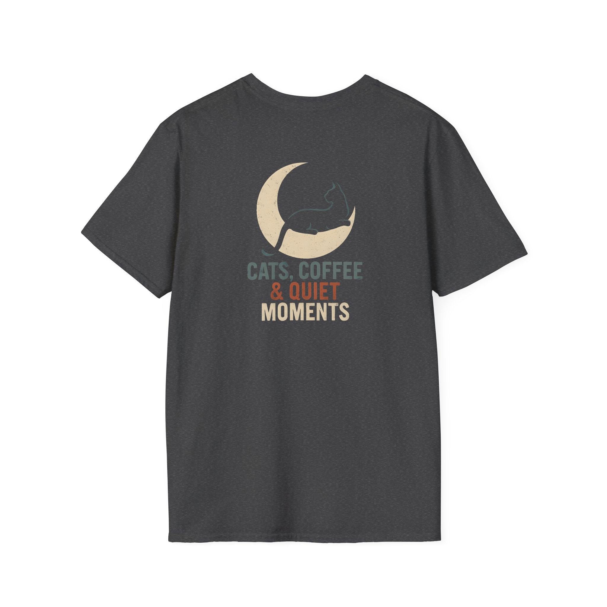 Cats Coffee Quiet Moments T-Shirt