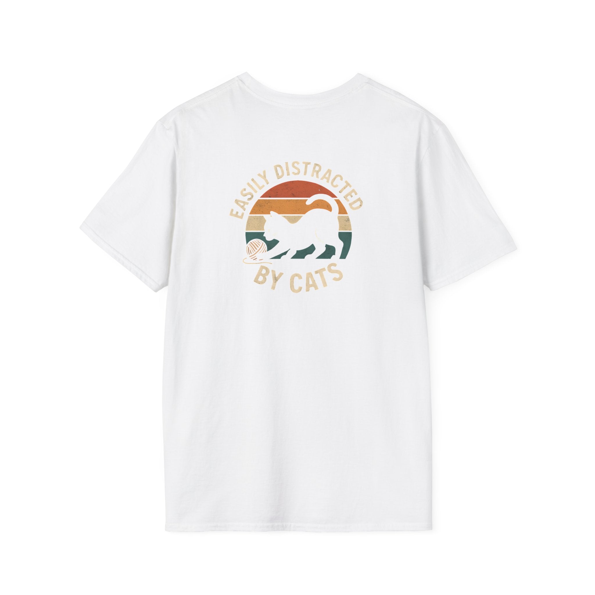 Easily Distracted by Cats T-Shirt