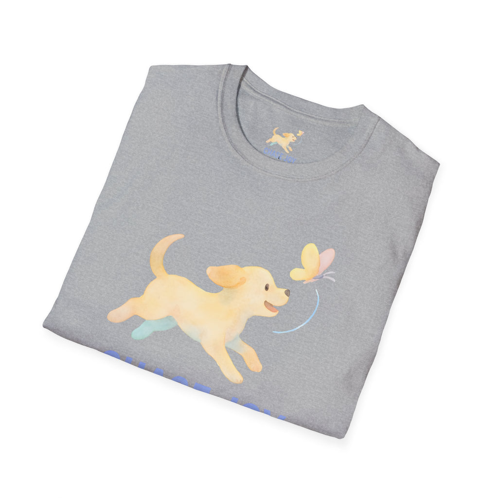 Dog Chasing Butterfly T-Shirt