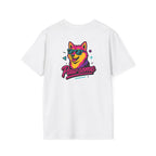 Paw-some Neon Dog T-Shirt
