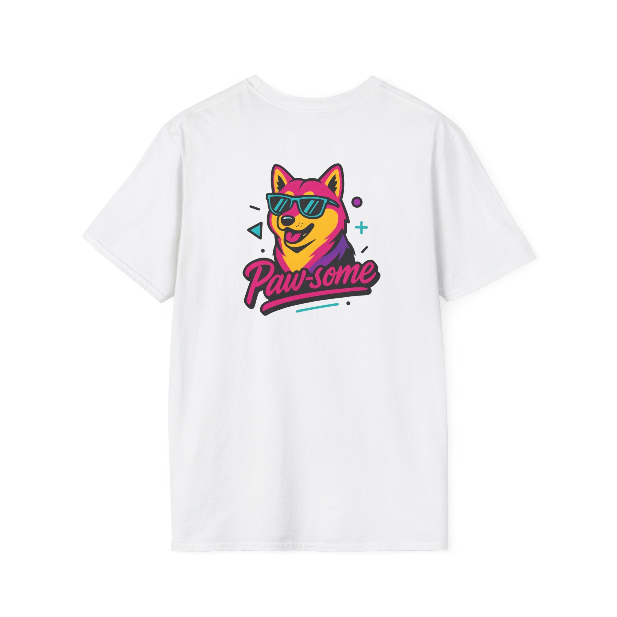 Paw-some Neon Dog T-Shirt