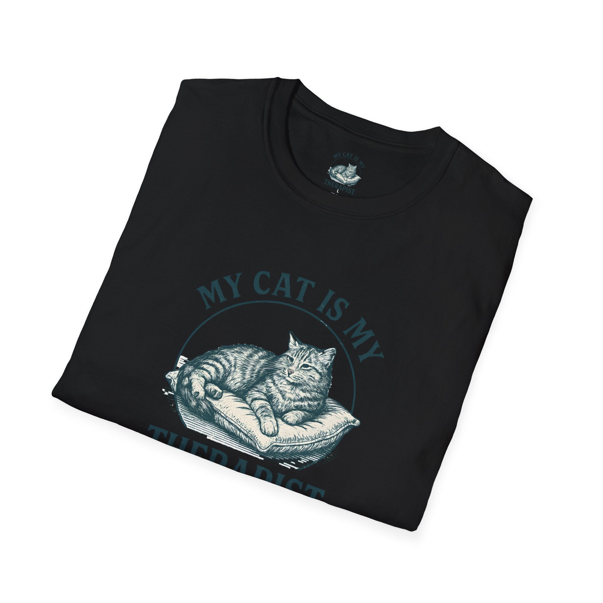 Cat Is My Therapist T-Shirt