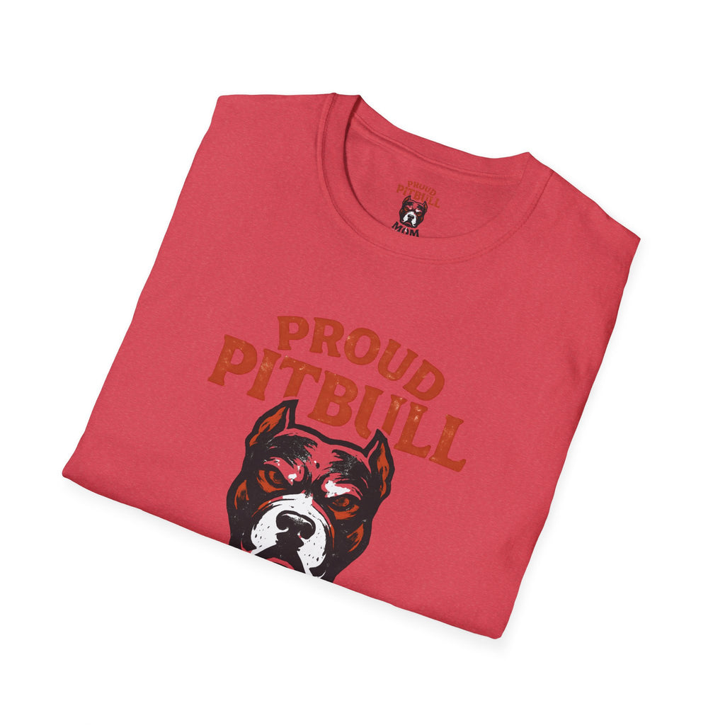 Proud Pitbull Mom T-Shirt