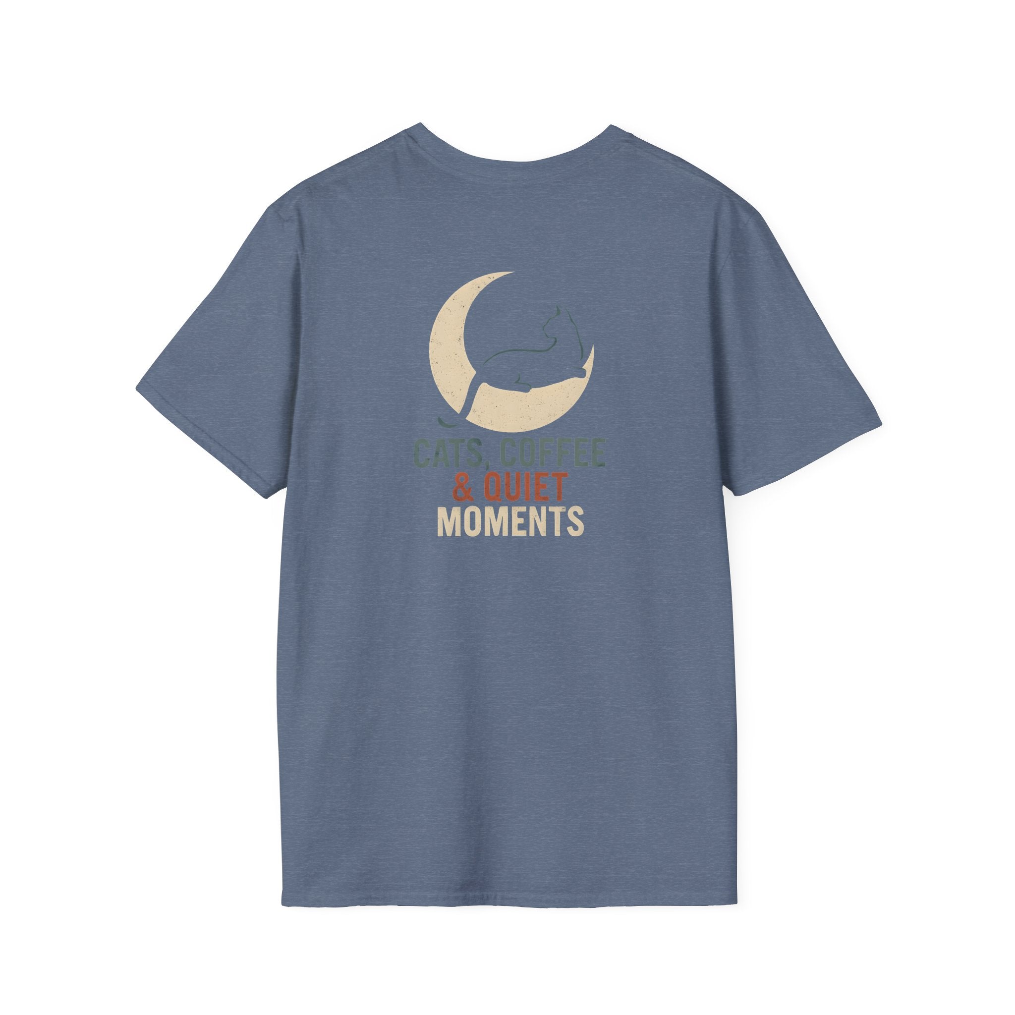 Cats Coffee Quiet Moments T-Shirt