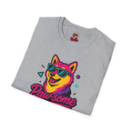 Paw-some Neon Dog T-Shirt