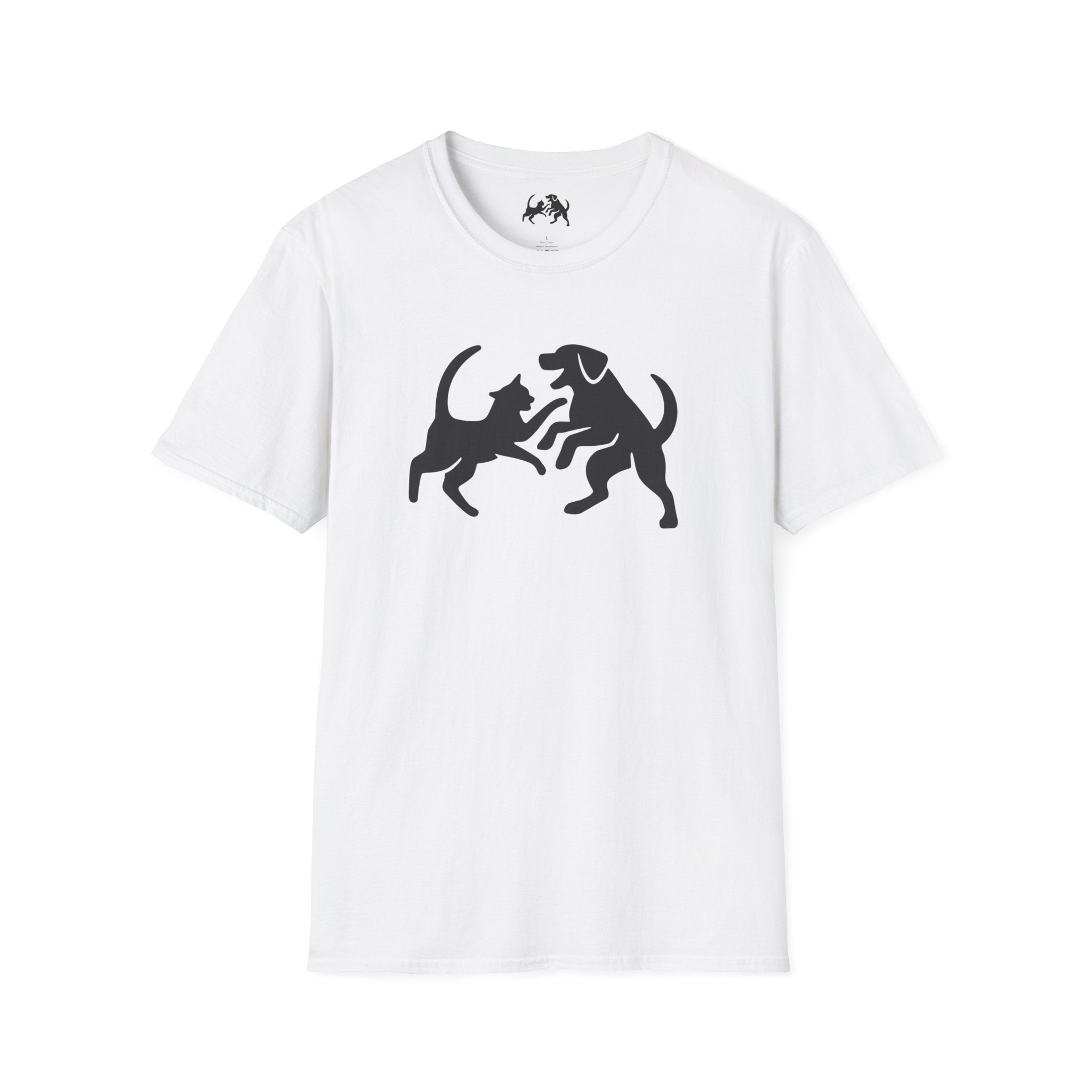 Cat and dog fight T-Shirt