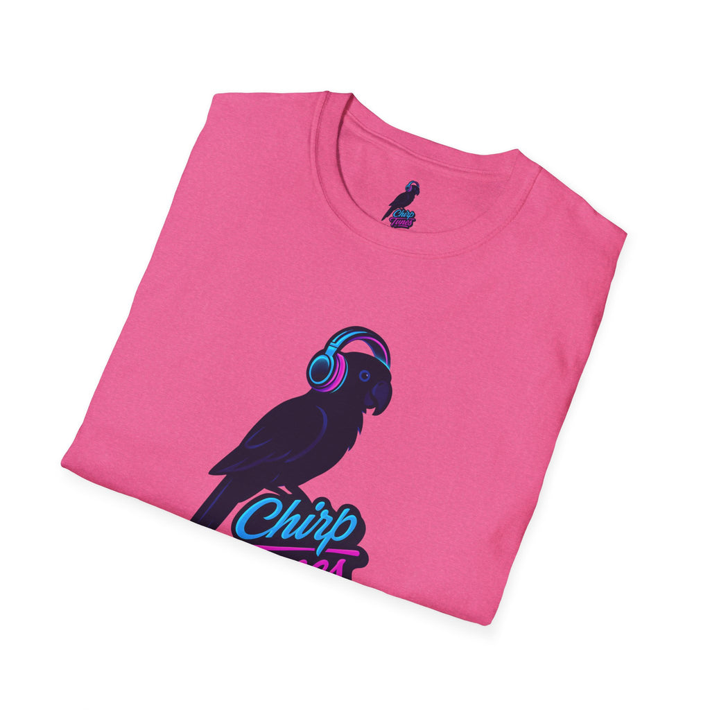 Chirp Tunes Neon Parrot T-Shirt
