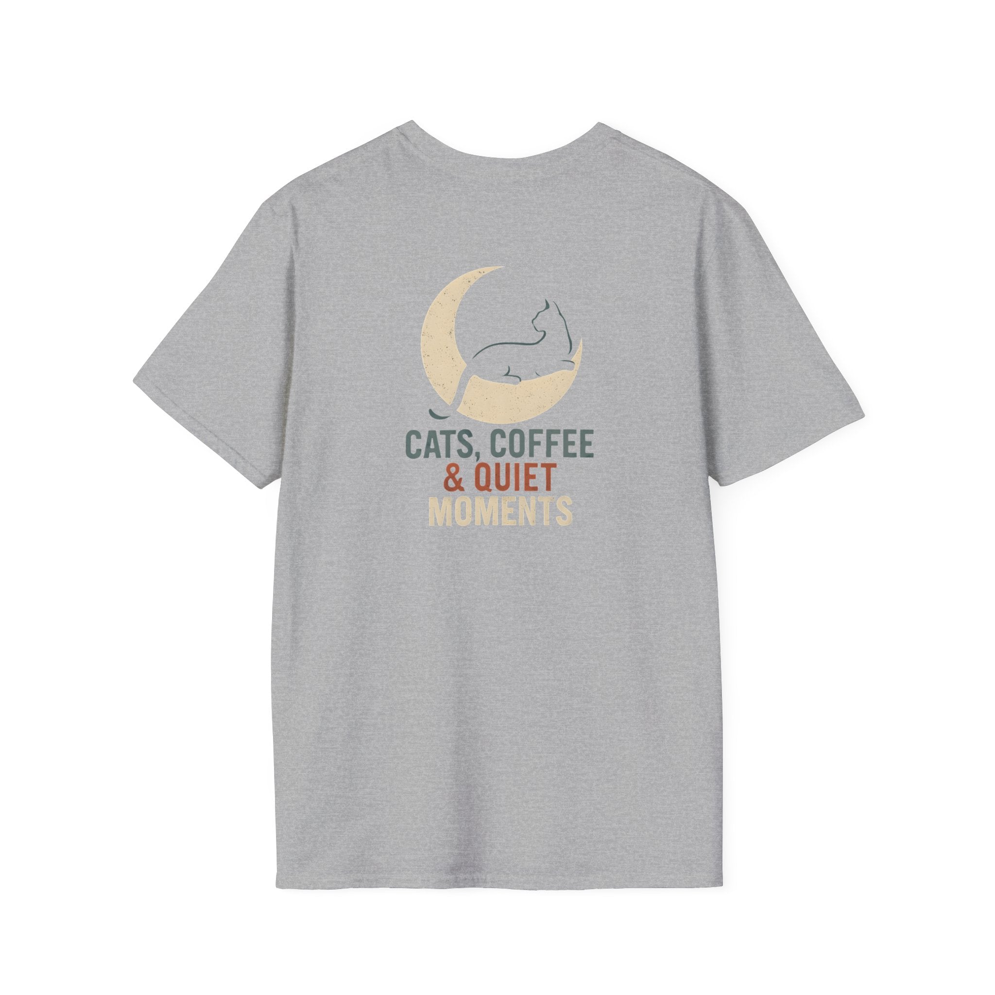 Cats Coffee Quiet Moments T-Shirt